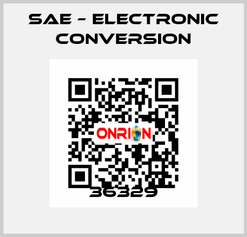 36329 SAE – Electronic Conversion