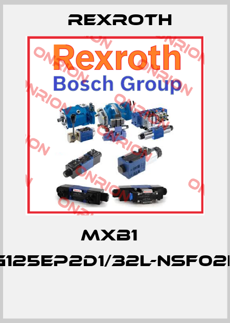 MXB1   A4VG125EP2D1/32L-NSF02F071D  Rexroth