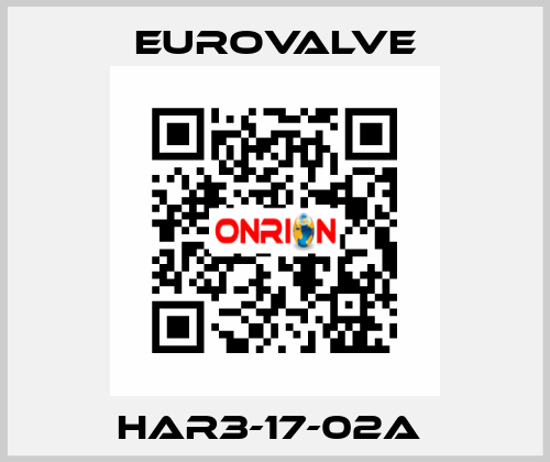 HAR3-17-02A  Eurovalve