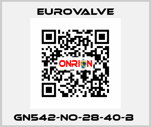 GN542-NO-28-40-B  Eurovalve