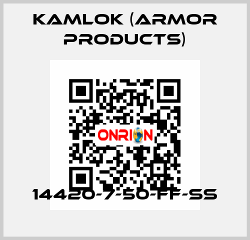 14420-7-50-FF-SS KAMLOK (Armor Products)