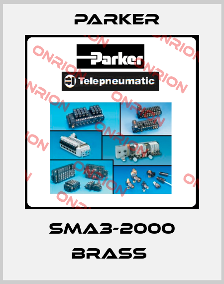 SMA3-2000 Brass  Parker