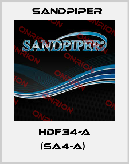 HDF34-A (SA4-A)  Sandpiper
