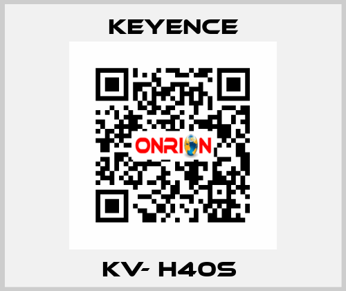 KV- H40S  Keyence