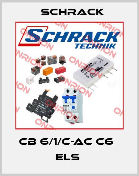 CB 6/1/C-AC C6   ELS  Schrack