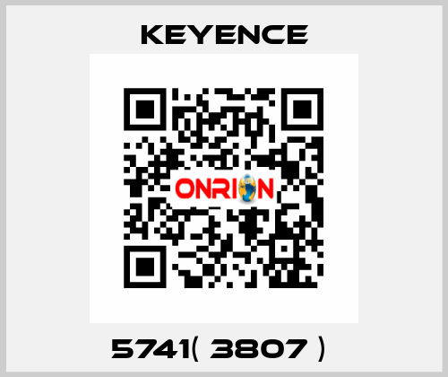 5741( 3807 )  Keyence