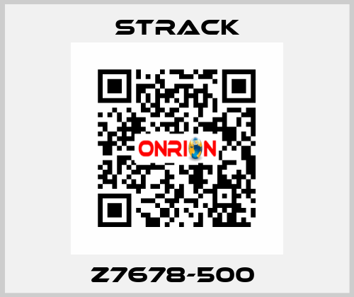 Z7678-500  Strack