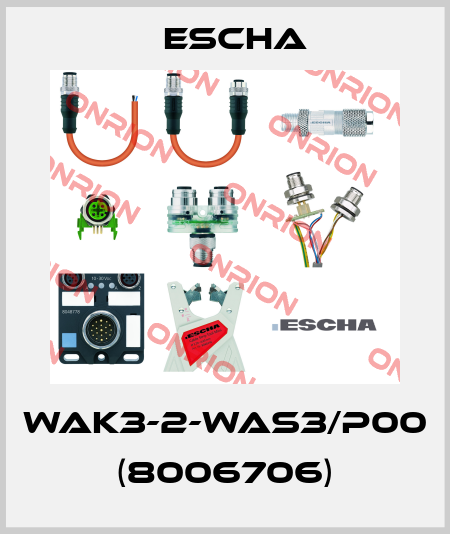WAK3-2-WAS3/P00 (8006706) Escha