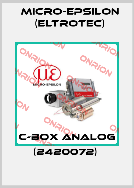 C-Box Analog (2420072)  Micro-Epsilon (Eltrotec)