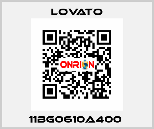 11BG0610A400  Lovato