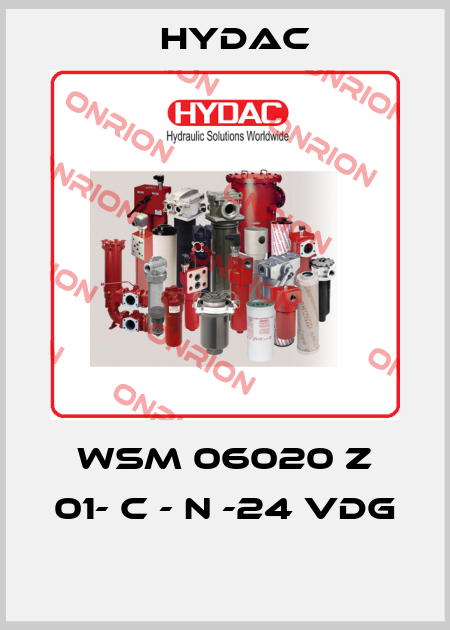 WSM 06020 Z 01- C - N -24 VDG  Hydac