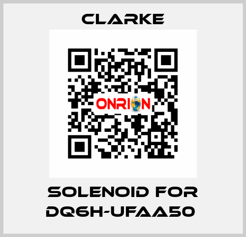 Solenoid for DQ6H-UFAA50  Clarke