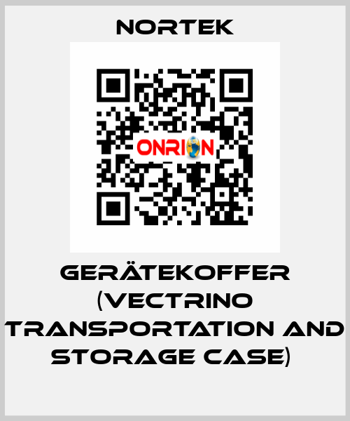 Gerätekoffer (Vectrino transportation and storage case)  Nortek