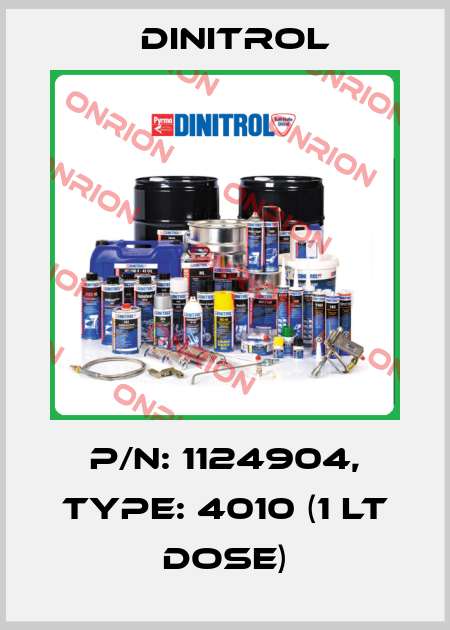 P/N: 1124904, Type: 4010 (1 lt Dose) Dinitrol