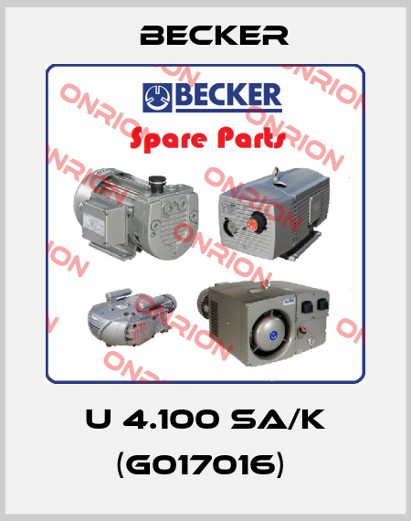 U 4.100 SA/K (G017016)  Becker