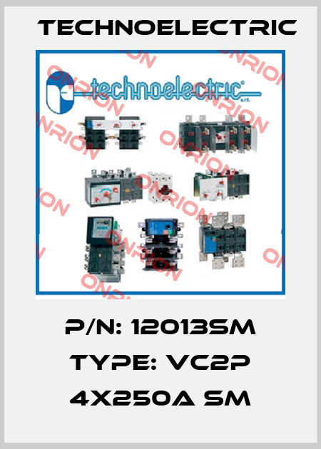 P/N: 12013SM Type: VC2P 4x250A SM Technoelectric