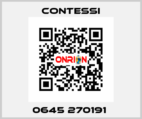 0645 270191  Contessi