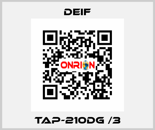 TAP-210DG /3 Deif