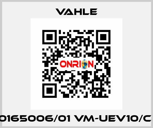 0165006/01 VM-UEV10/C  Vahle