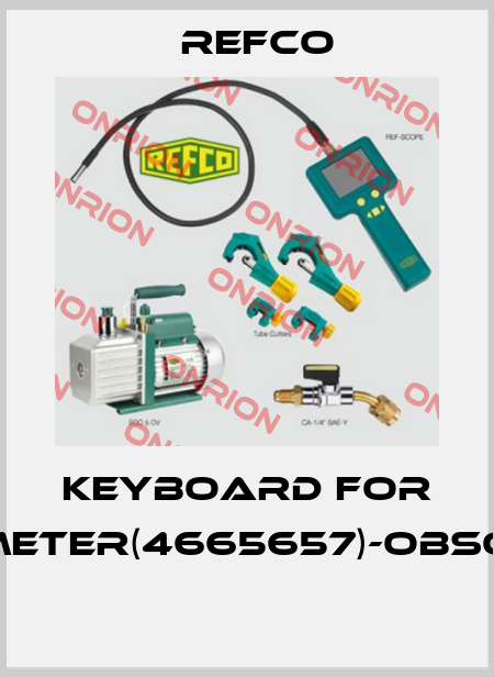keyboard for REF-METER(4665657)-obsolete  Refco