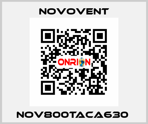 NOV800TACA630  Novovent