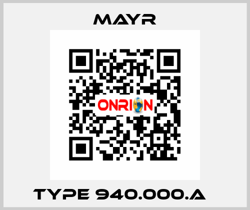 Type 940.000.A   Mayr