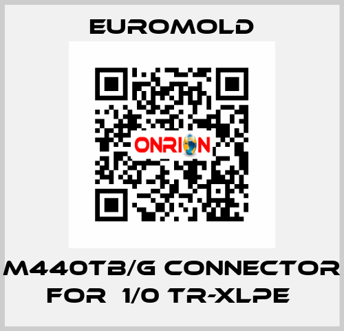 M440TB/G Connector for  1/0 TR-XLPE  EUROMOLD