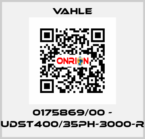 0175869/00 - UDST400/35PH-3000-R Vahle