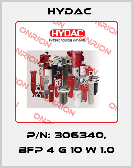 P/N: 306340, BFP 4 G 10 W 1.0 Hydac