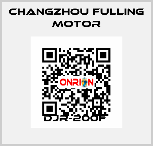 DJR-200F  Changzhou Fulling Motor