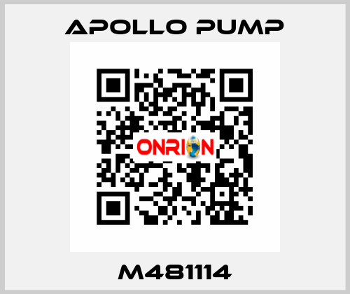 M481114 Apollo pump
