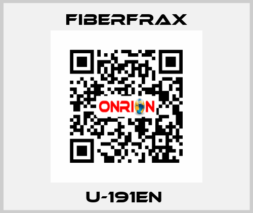 U-191EN  Fiberfrax