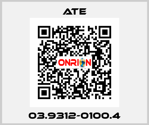 03.9312-0100.4 Ate