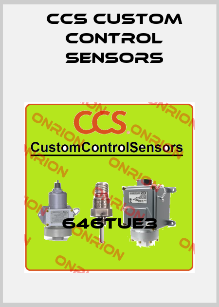 646TUE3 CCS Custom Control Sensors