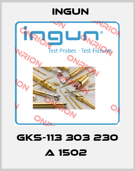 GKS-113 303 230 A 1502  Ingun