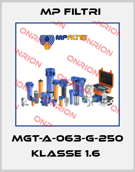 MGT-A-063-G-250  Klasse 1.6  MP Filtri