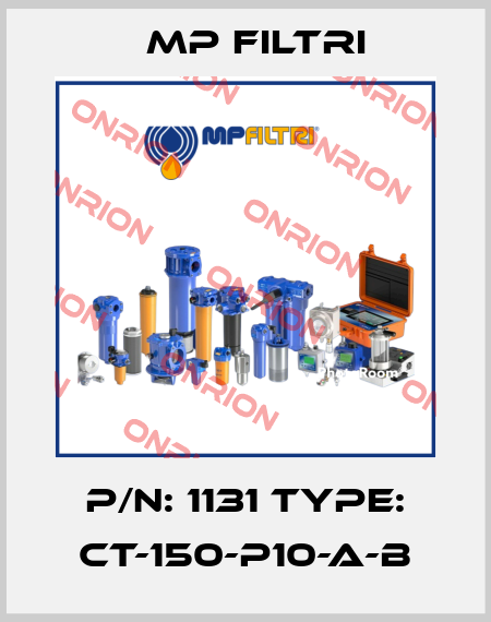 P/N: 1131 Type: CT-150-P10-A-B MP Filtri