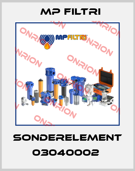 Sonderelement 03040002  MP Filtri