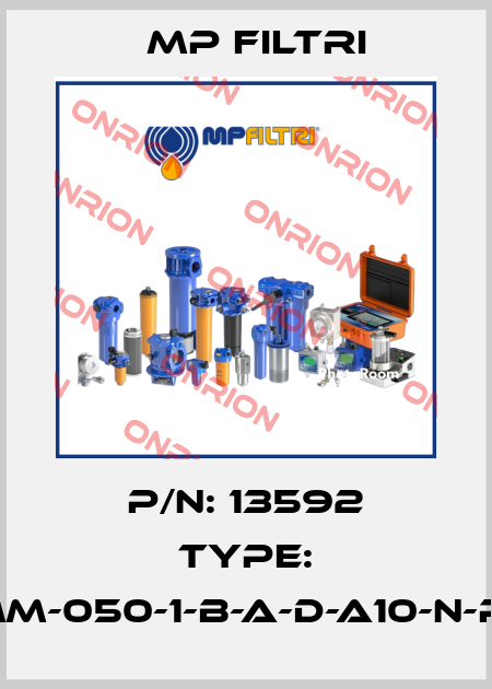 P/N: 13592 Type: FMM-050-1-B-A-D-A10-N-P01 MP Filtri