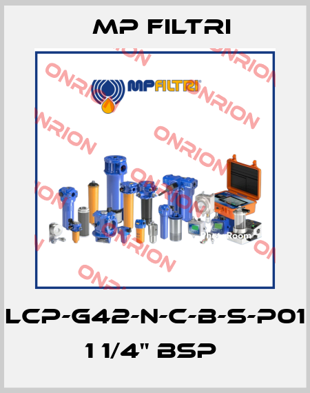LCP-G42-N-C-B-S-P01  1 1/4" BSP  MP Filtri