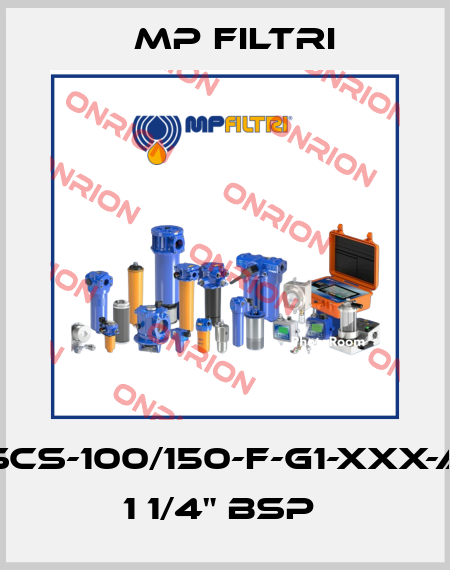 SCS-100/150-F-G1-XXX-A  1 1/4" BSP  MP Filtri
