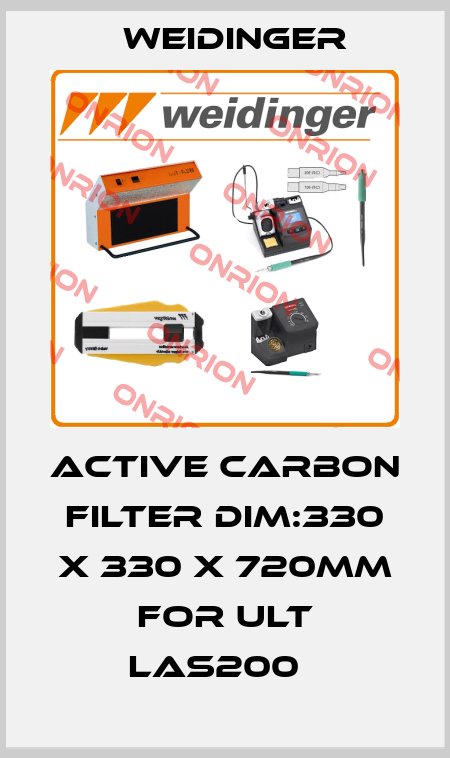 Active Carbon Filter Dim:330 x 330 x 720mm for ULT Las200   Weidinger