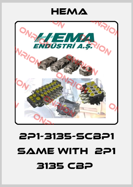 2P1-3135-SCBP1 same with  2P1 3135 CBP  Hema