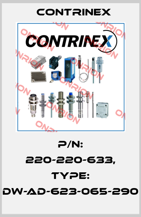 p/n: 220-220-633, Type: DW-AD-623-065-290 Contrinex