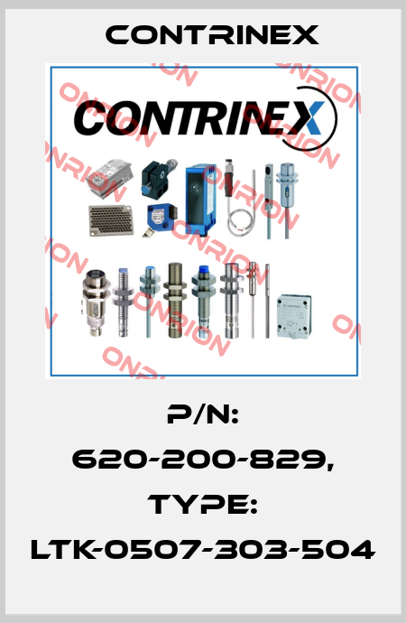 p/n: 620-200-829, Type: LTK-0507-303-504 Contrinex