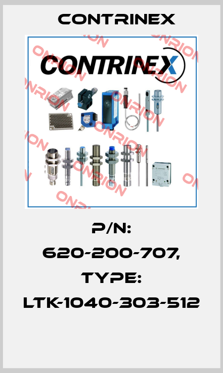 P/N: 620-200-707, Type: LTK-1040-303-512  Contrinex
