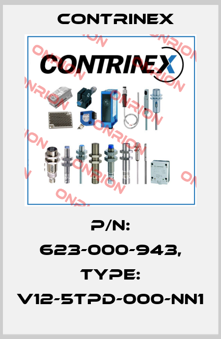 p/n: 623-000-943, Type: V12-5TPD-000-NN1 Contrinex