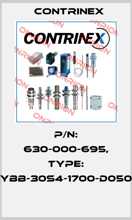 P/N: 630-000-695, Type: YBB-30S4-1700-D050  Contrinex
