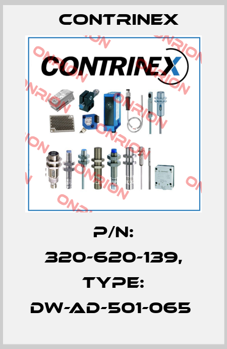 P/N: 320-620-139, Type: DW-AD-501-065  Contrinex