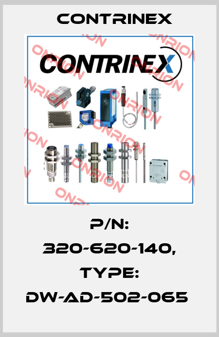 P/N: 320-620-140, Type: DW-AD-502-065  Contrinex